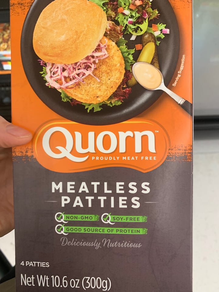 photo of Quorn Vegan Burgers shared by @melissanelson13 on  19 Dec 2019 - review