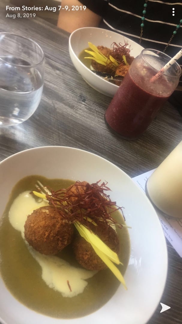 photo of Fox and Fig Cafe Dirty Rice Croquets shared by @madidemmer on  16 Jan 2020 - review