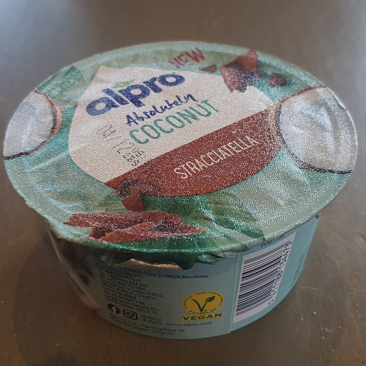 review photo of Área de Servicio Logroño - La Pausa Postre coconut stracciatella de Alpro shared by @garcialorca on 25 Nov 2021 - review