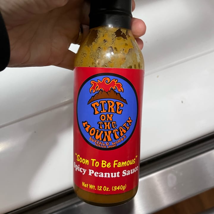 review photo of fire on the mountain “soon to be famous” Spicy Peanut Sauce shared by @ghosttaco719 on 10 May 2022 - review