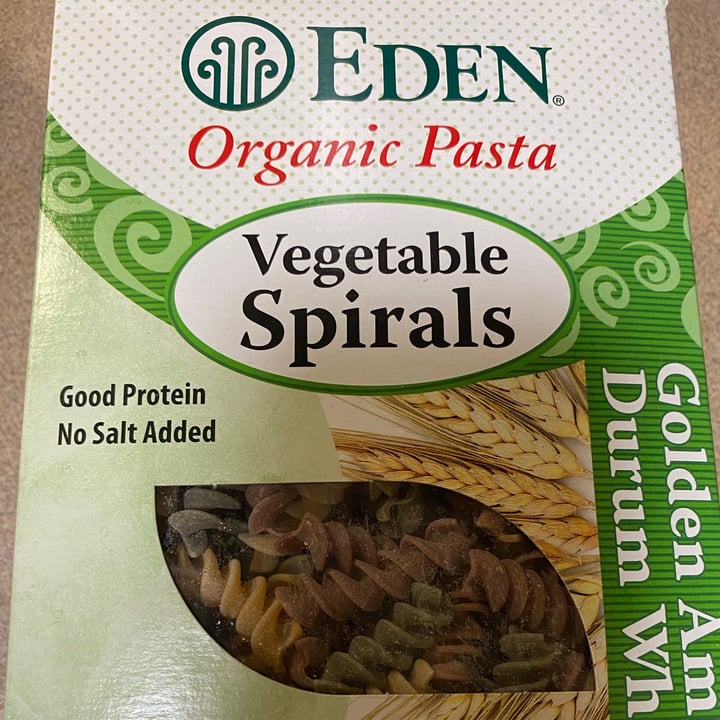 photo of Eden Foods Organic pasta (vegetable spirals) shared by @biapol on  20 Jun 2020 - review
