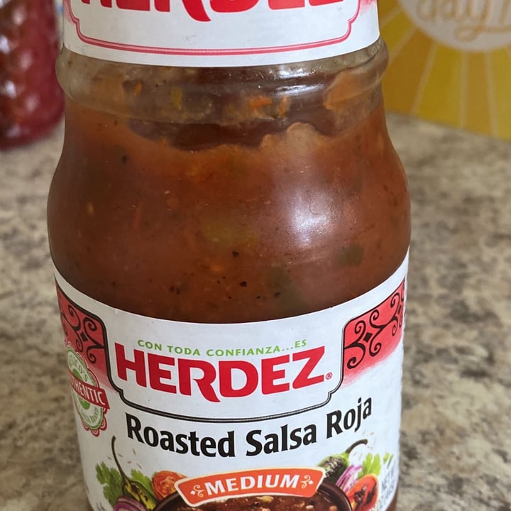 photo of Herdez Roasted Salsa Roja shared by @janmarie on  28 May 2022 - review