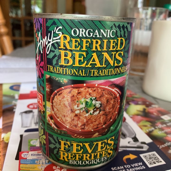 photo of Amy’s Organic Refried Beans shared by @troyangavery1995 on  26 Jun 2021 - review