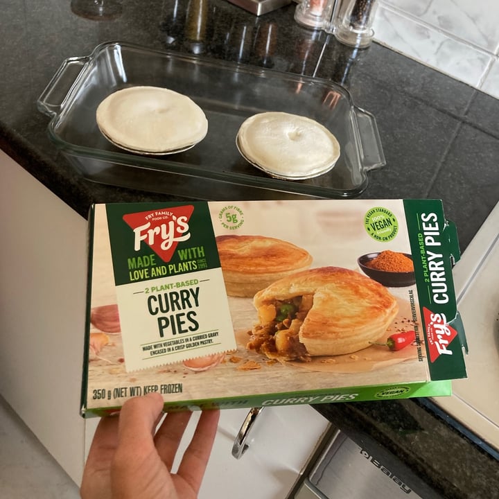 photo of Fry's Family Food 2 Curry Pies shared by @rachh2000 on  20 Sep 2021 - review