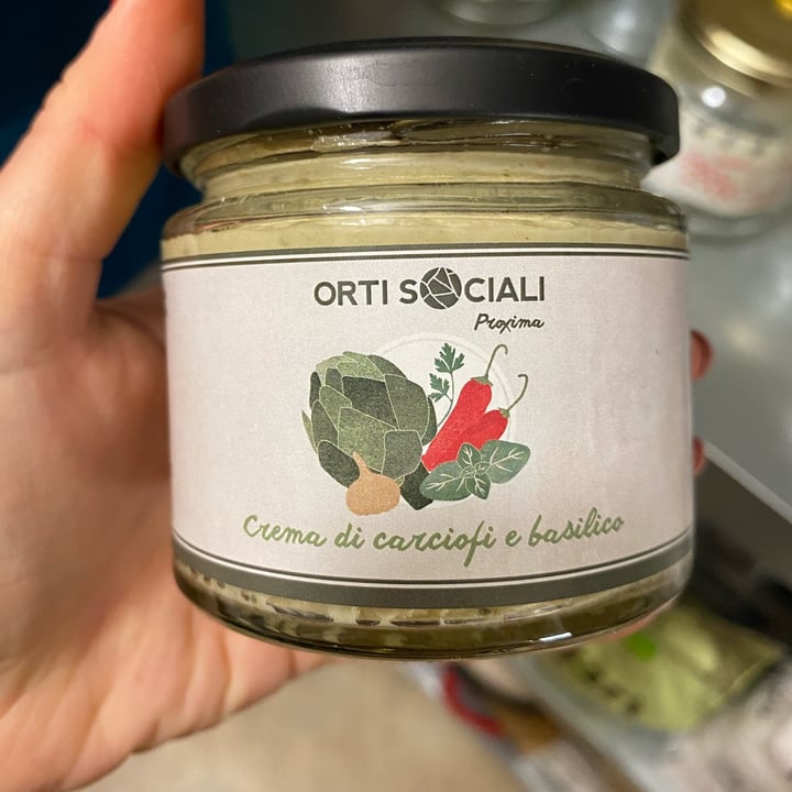 photo of Orti Sociali Proxima Crema Di Carciofi E Basilico shared by @leandrarusso on  25 Mar 2022 - review