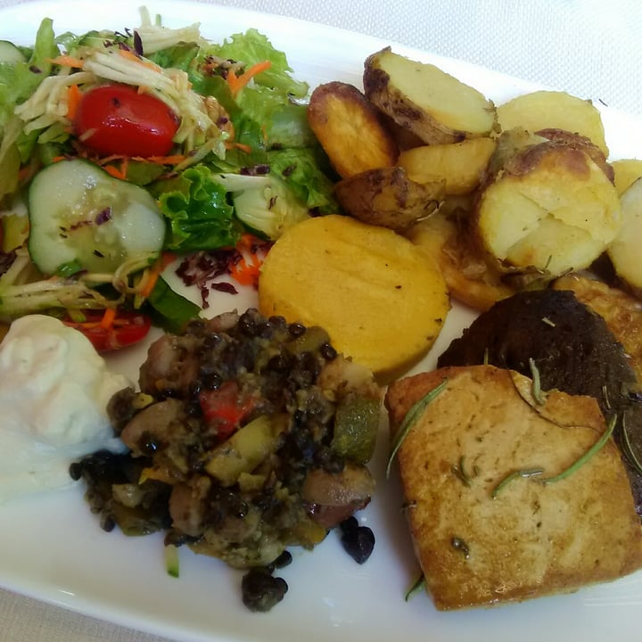 review photo of Ecosteria Parco Santi Angeli Little Vegan Grilled Mix shared by @myvegantrips on 05 Jul 2020 - review