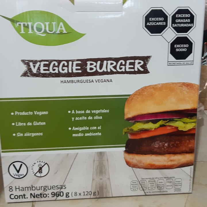 photo of tiqua Veggie Burger shared by @liskarlett on  25 Nov 2020 - review