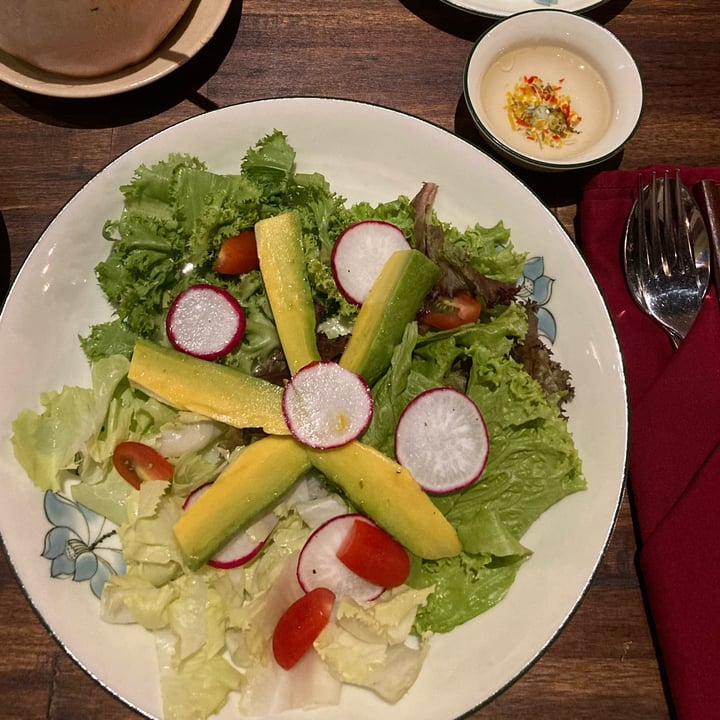 photo of Shamballa Vegetarian Restaurant & Tea House Shamballa Salad shared by @greenp on  20 May 2022 - review