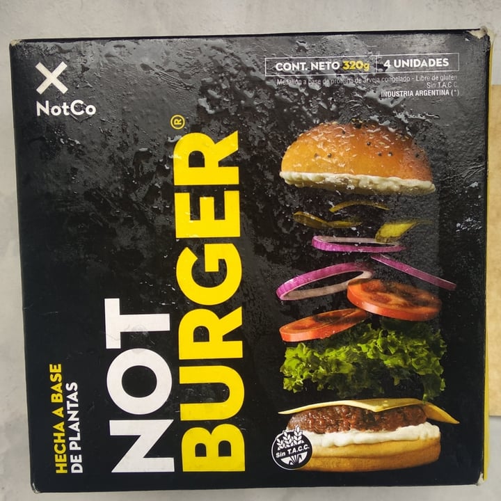 photo of NotCo Not Burger shared by @maggam on  09 Jul 2021 - review