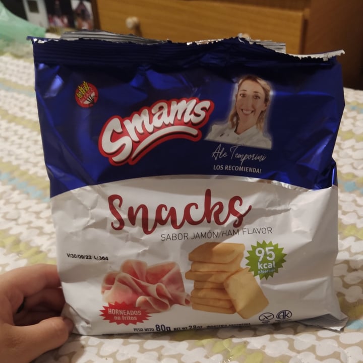 photo of smams Snack Sabor Jamon shared by @carinci on  03 Mar 2022 - review