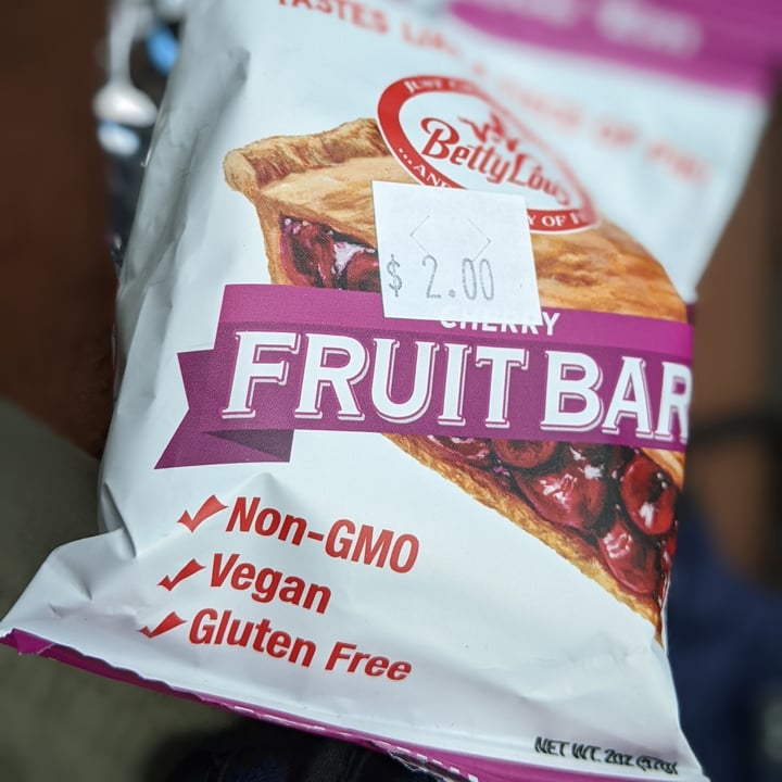 photo of Betty Lou’s Just Great Stuff Cherry Fruit Bar shared by @varun06 on  06 Jul 2022 - review