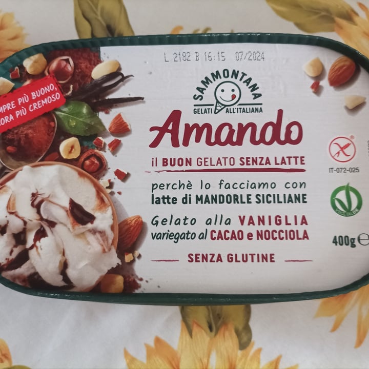 photo of Sammontana Gelato alla Vaniglia variegato al Cacao e Nocciola shared by @valeluce85 on  20 Aug 2022 - review