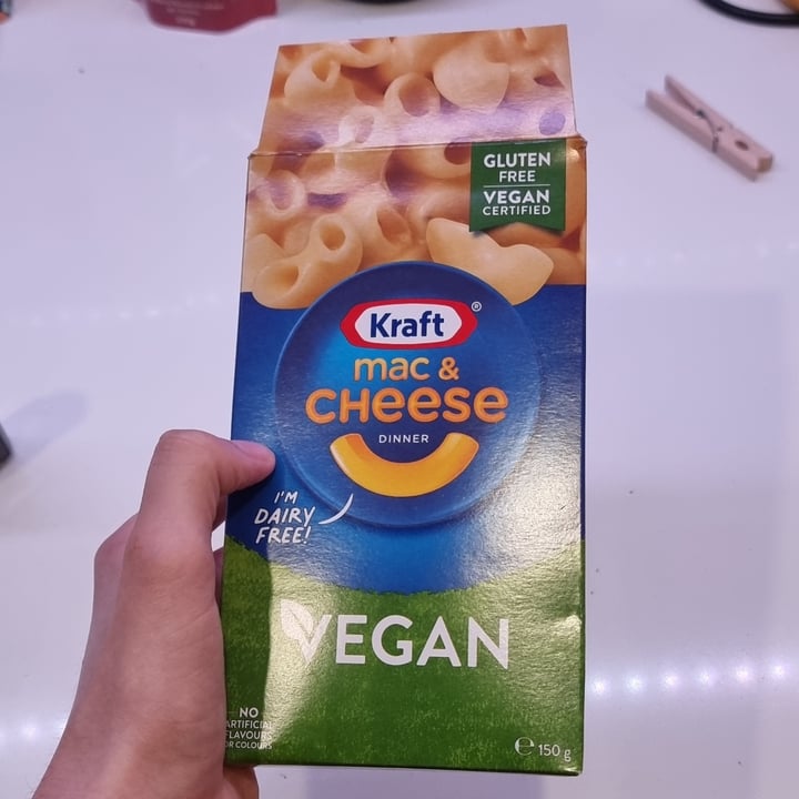 photo of Kraft Vegan Mac & Cheese shared by @tomruff on  23 Sep 2021 - review