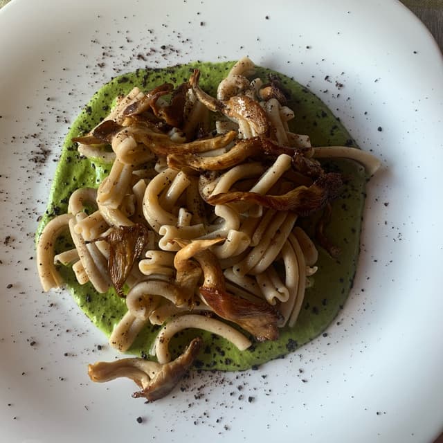 Photo of the dish “pasta al sorgo”