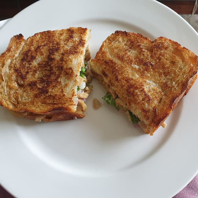 Photo of the dish “Plant Based Toasted Vegan Chicken Mayo”