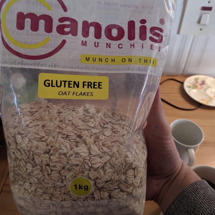 photo of Manolis munchies Gluten Free Oat Flakes shared by @lepede on  21 Jul 2021 - review