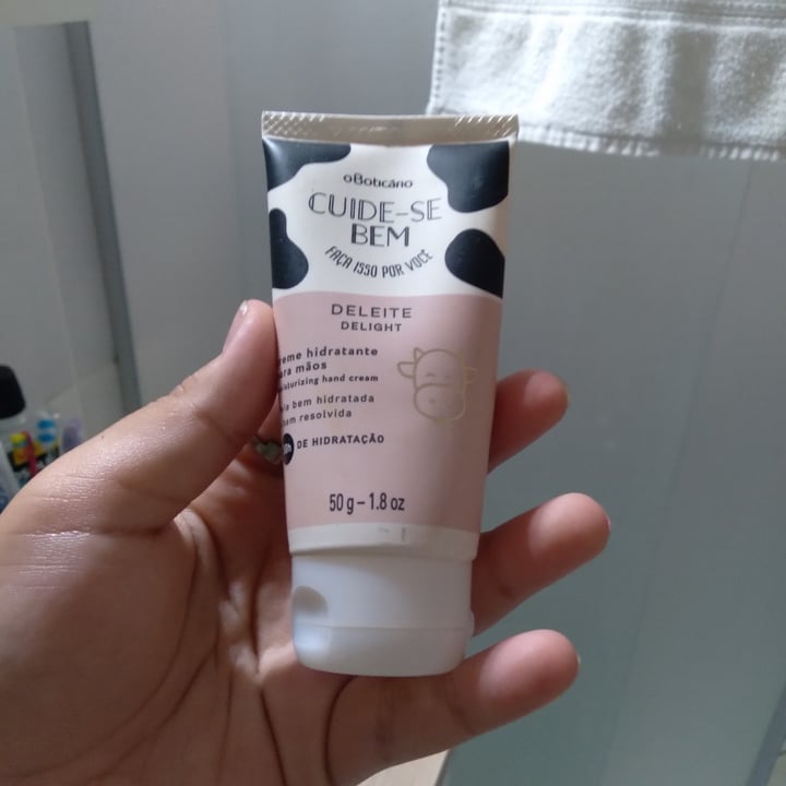 review photo of O Boticário Hidratante de leite shared by @bellevegan on 20 Feb 2022 - review