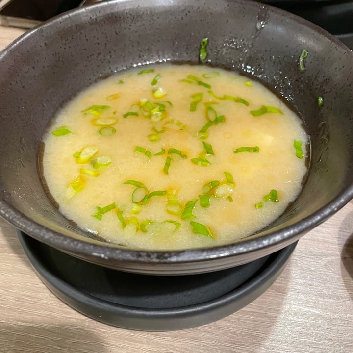 photo of Beyond Sushi (W 37th Street) Miso Soup shared by @therileyfarmrescue on  28 Aug 2021 - review