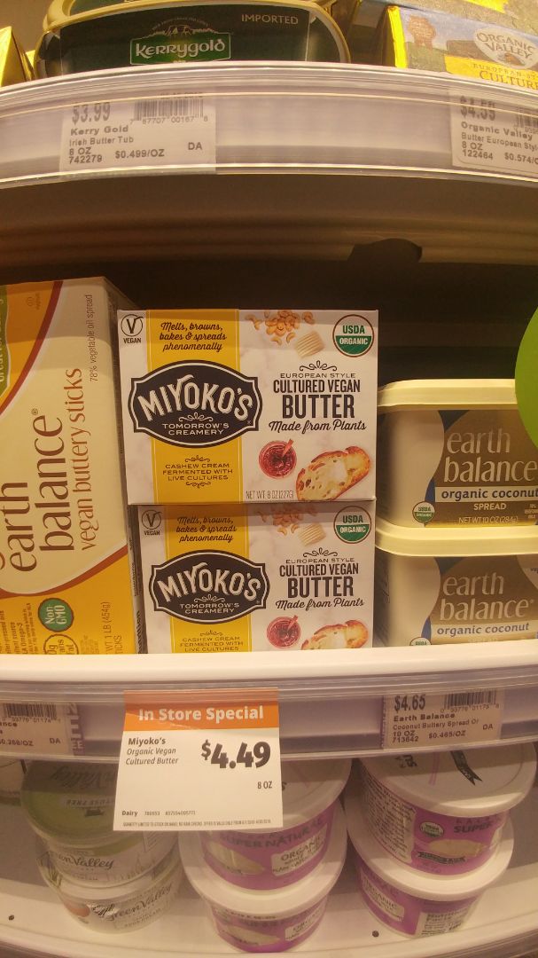 review photo of Miyoko's Creamery European Style Cultured Vegan Butter Hint of Sea Salt shared by @eli90 on 29 Jun 2019 - review