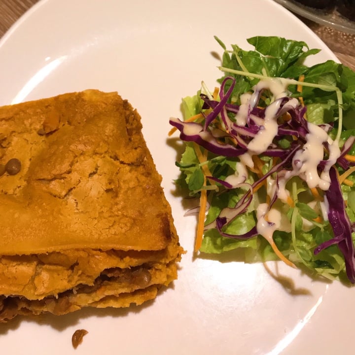 photo of Genesis Vegan Restaurant Lasagne shared by @auralins on  20 Dec 2019 - review
