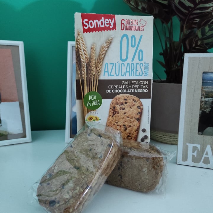 photo of Sondey Cookies con Pepitas de Chocolate sin Azúcar shared by @saruchi on  20 Oct 2021 - review