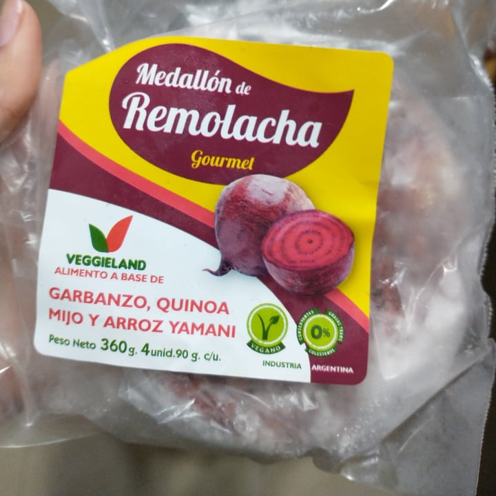 review photo of Veggieland Medallon de remolacha shared by @xiomara99 on 24 Jul 2022 - review