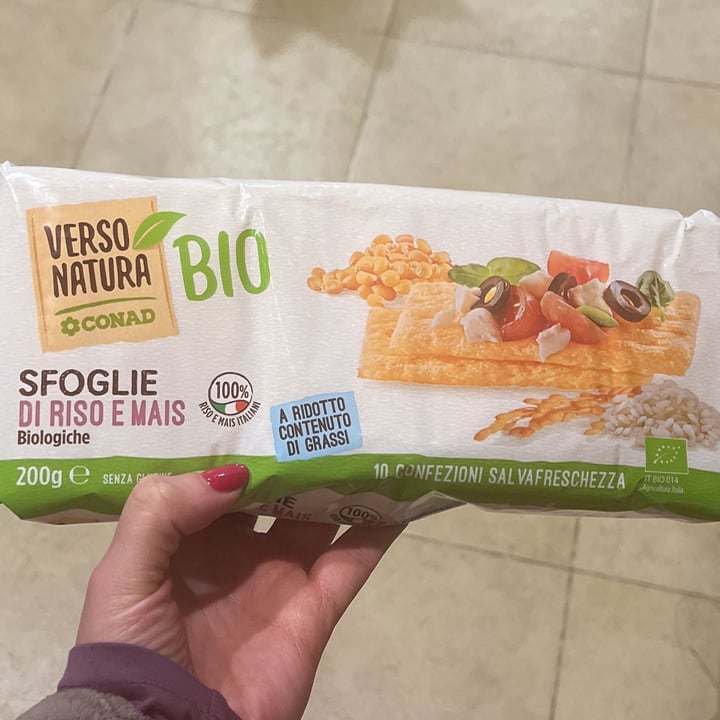 review photo of Conad Bio Sfoglie di riso e mais shared by @monias on 31 Mar 2022 - review