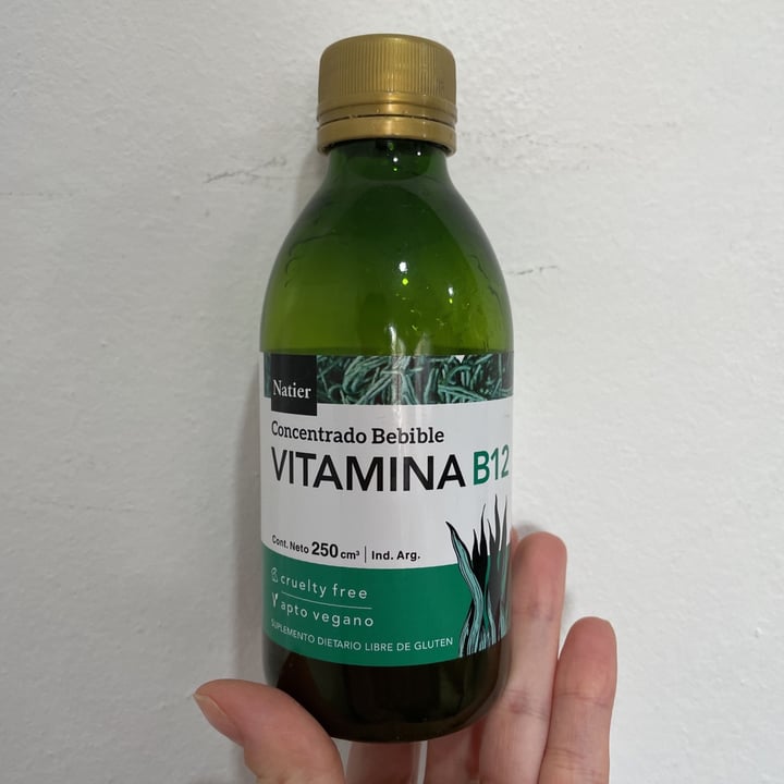 photo of Natier  Vitamina B12 Bebible shared by @enriquetaso on  20 Sep 2021 - review