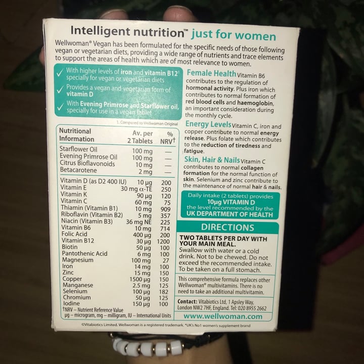 review photo of Vitabiotics Wellwoman shared by @iraghad on 20 May 2020 - review