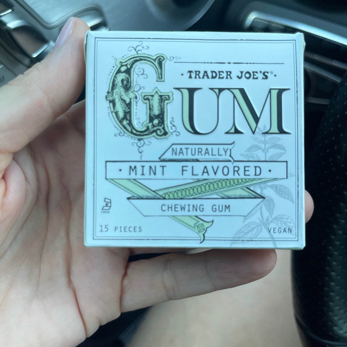 Trader Joe's GUM Naturally Mint Flavored Reviews | abillion