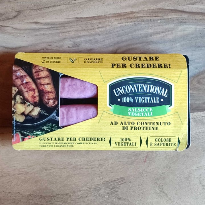 photo of Unconventional Salsicce Vegetali - Sausages shared by @theory76 on  19 Jan 2022 - review