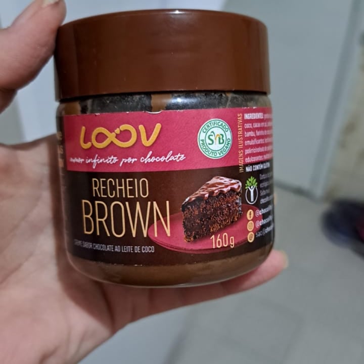 photo of Loov Creme de avelã ao leite de coco shared by @brunaholanda on  12 May 2022 - review