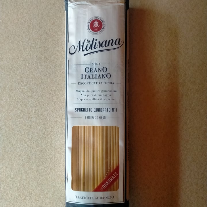 photo of La Molisana Spaghetto Quadrato n°1 shared by @giulssss on  14 Apr 2022 - review