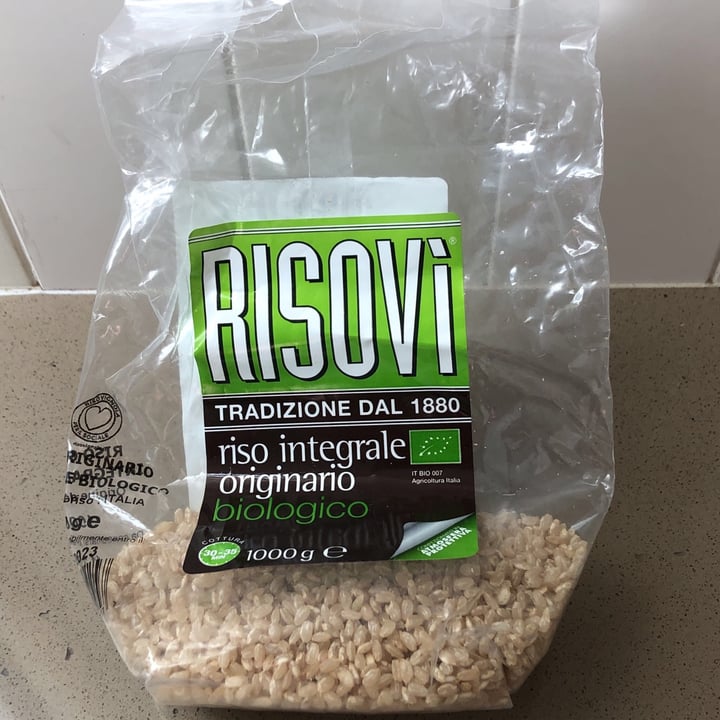 photo of Risovì Riso Integrale shared by @giorgiaas on  15 Apr 2022 - review