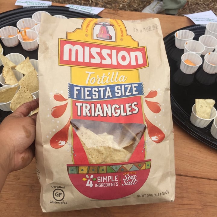 photo of Mission Foods Fiesta Size Triangles shared by @razia-54a on  15 May 2021 - review