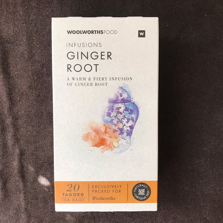 photo of Woolworths Infusions Ginger root tea shared by @kellym on  17 Feb 2022 - review