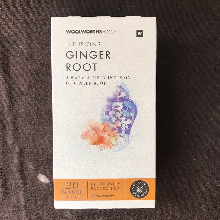 review photo of Woolworths Infusions Ginger root tea shared by @kellym on 17 Feb 2022 - review