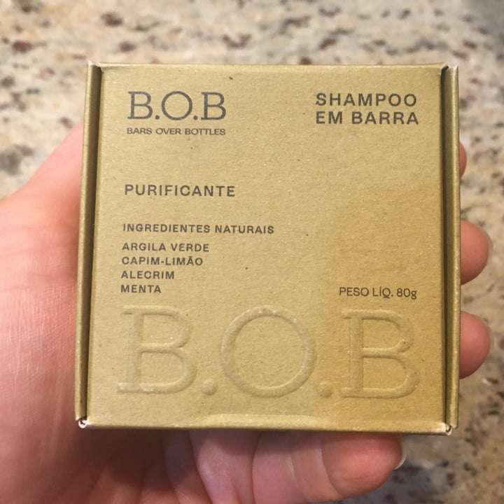 review photo of B.O.B Shampoo Em Barra Purificante shared by @patfri on 21 Jun 2022 - review