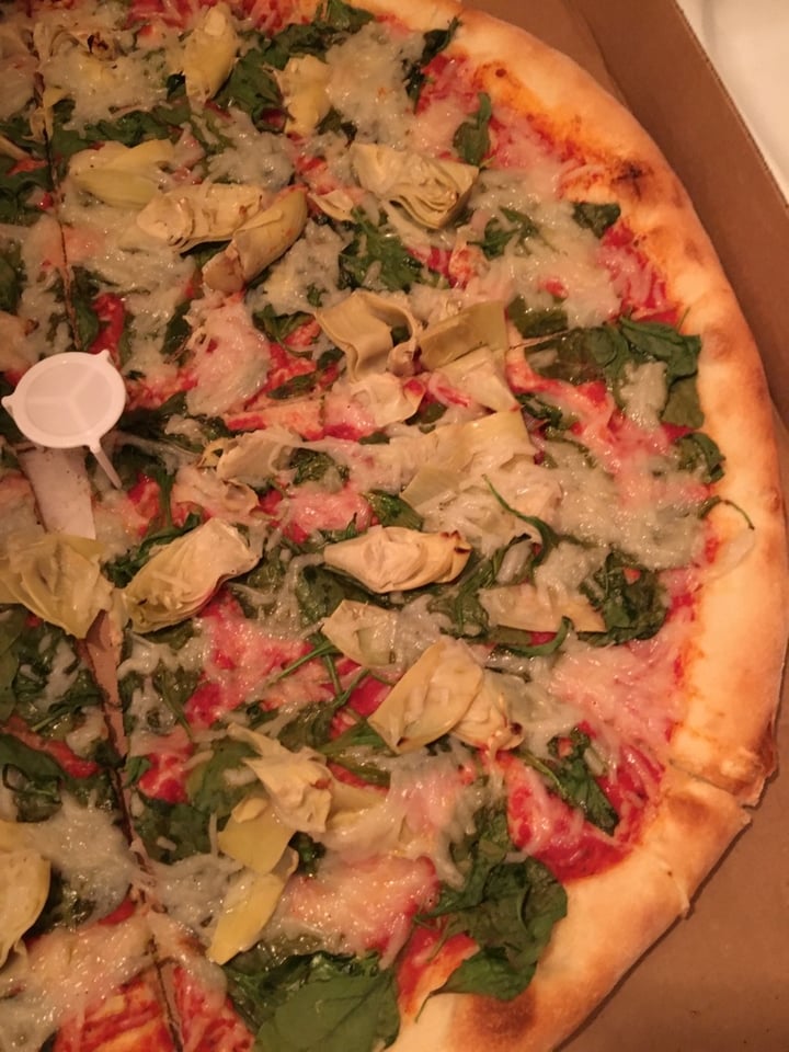 review photo of Pie for the People! Vegan Cheese Pie With Spinach And Artichokes shared by @ggsovegan on 01 Nov 2019 - review