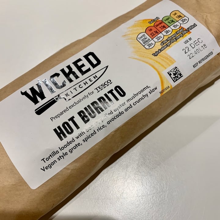 photo of Wicked Hot Burrito shared by @psykie on  20 Dec 2019 - review