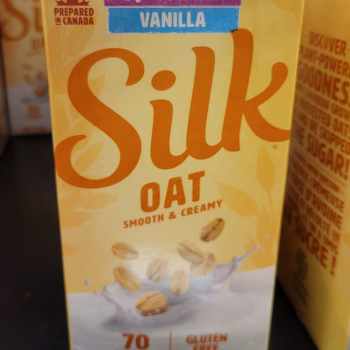 photo of Silk Vanilla oat milk shared by @vickienoble on  18 May 2022 - review