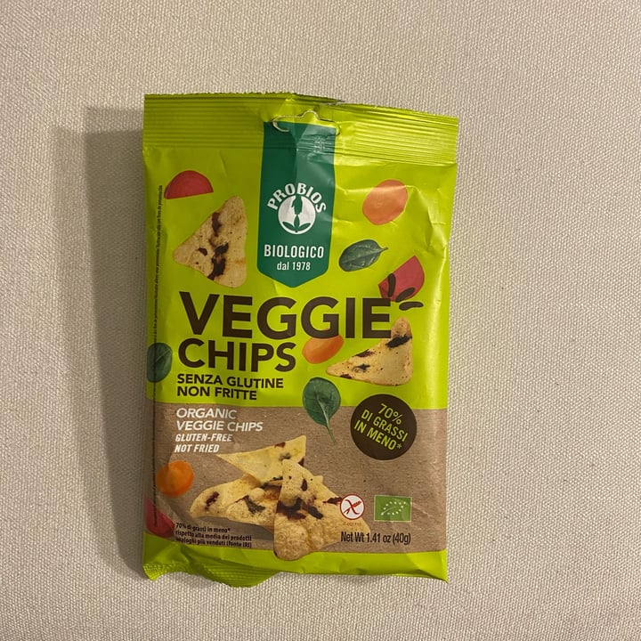 photo of La Via Del Grano  Veggie chips shared by @annabacci on  27 Feb 2022 - review