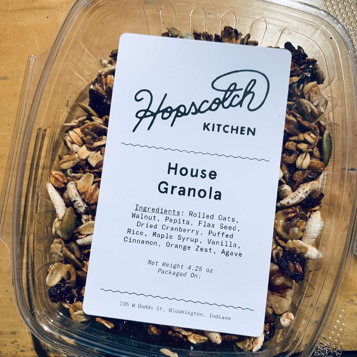 photo of Hopscotch Kitchen House Granola shared by @allhess on  24 May 2022 - review