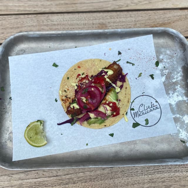 Photo of the dish “Fried Chicken Taco”