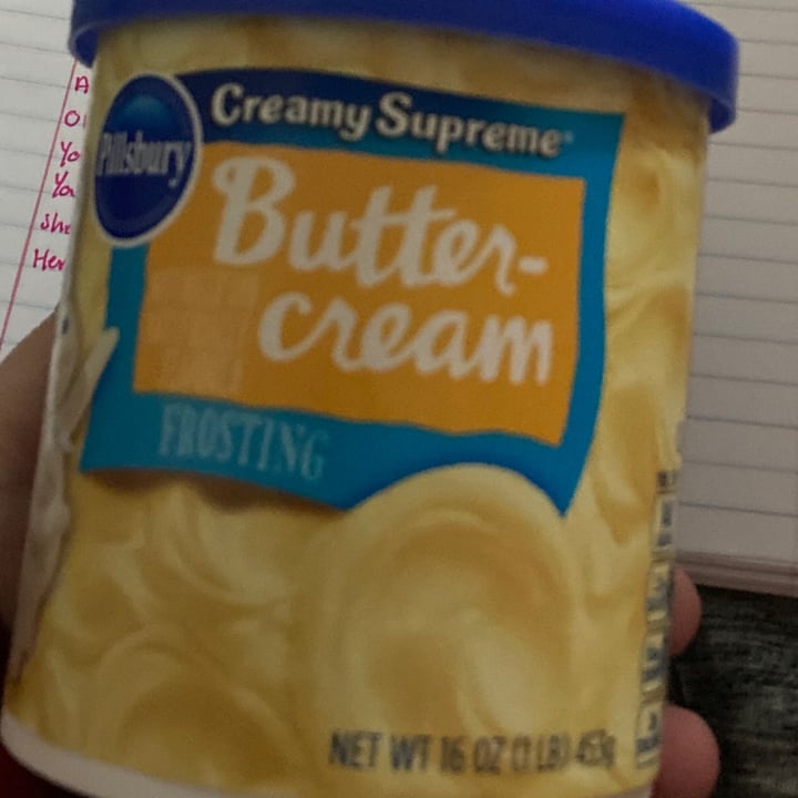 review photo of Pillsbury Buttercream frosting shared by @frogs on 08 Dec 2021 - review