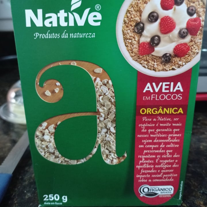 photo of Native Aveia em flocos shared by @crispedreira on  16 Nov 2022 - review