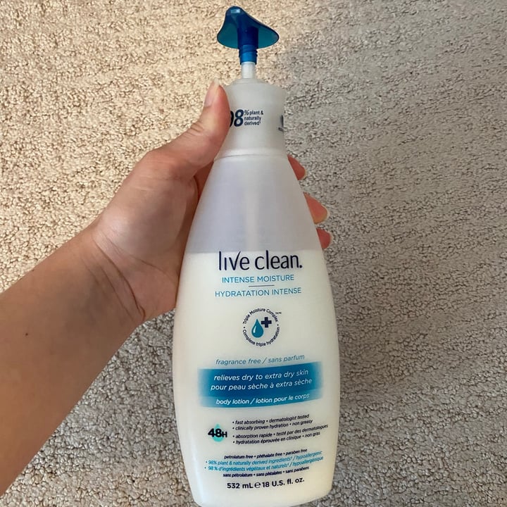 photo of Live Clean Intense Moisture shared by @alexiscl on  22 Jun 2021 - review