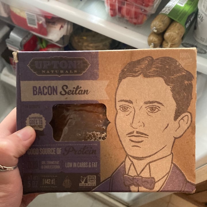 review photo of Upton's Naturals Bacon seitan shared by @foxleaf on 02 Jan 2021 - review