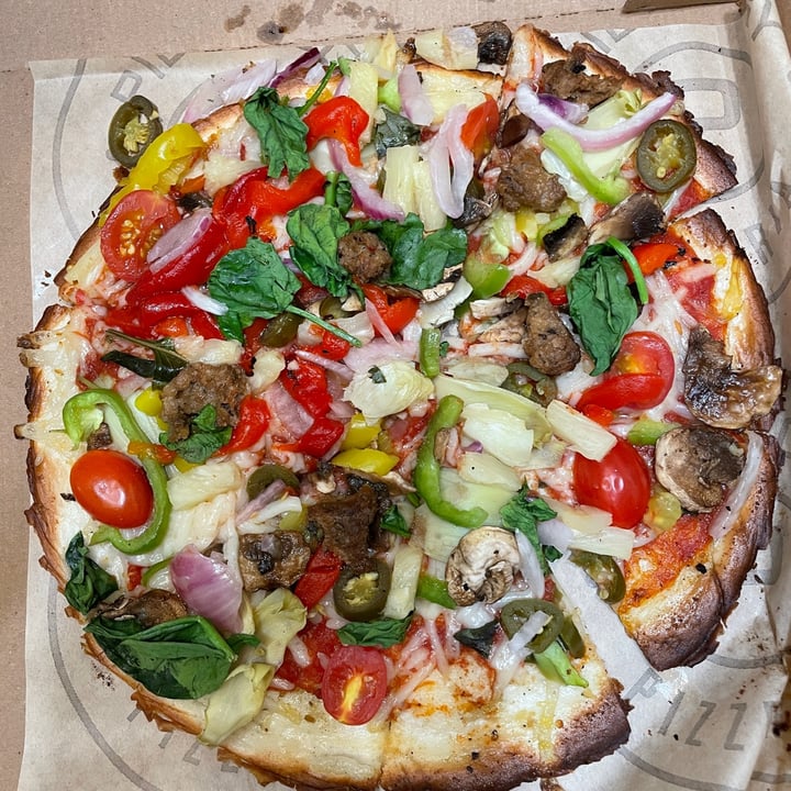 review photo of Pieology Pizzeria Campus Pointe, Fresno, CA Create Your Own Pizza shared by @s10bee on 28 Jul 2021 - review