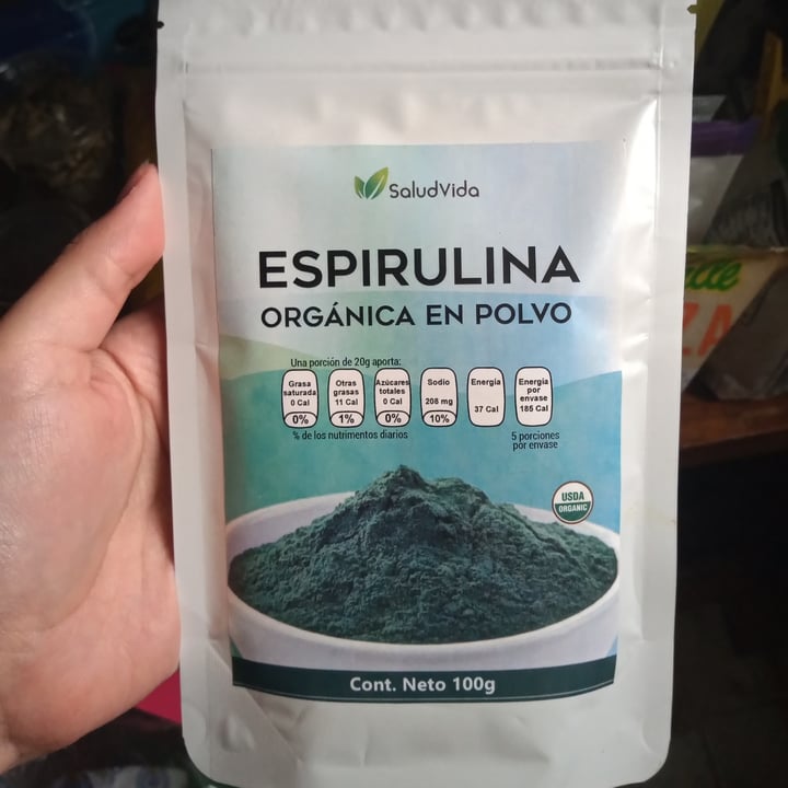 photo of Saludvida Espirulina shared by @nievedecocco on  28 Sep 2021 - review